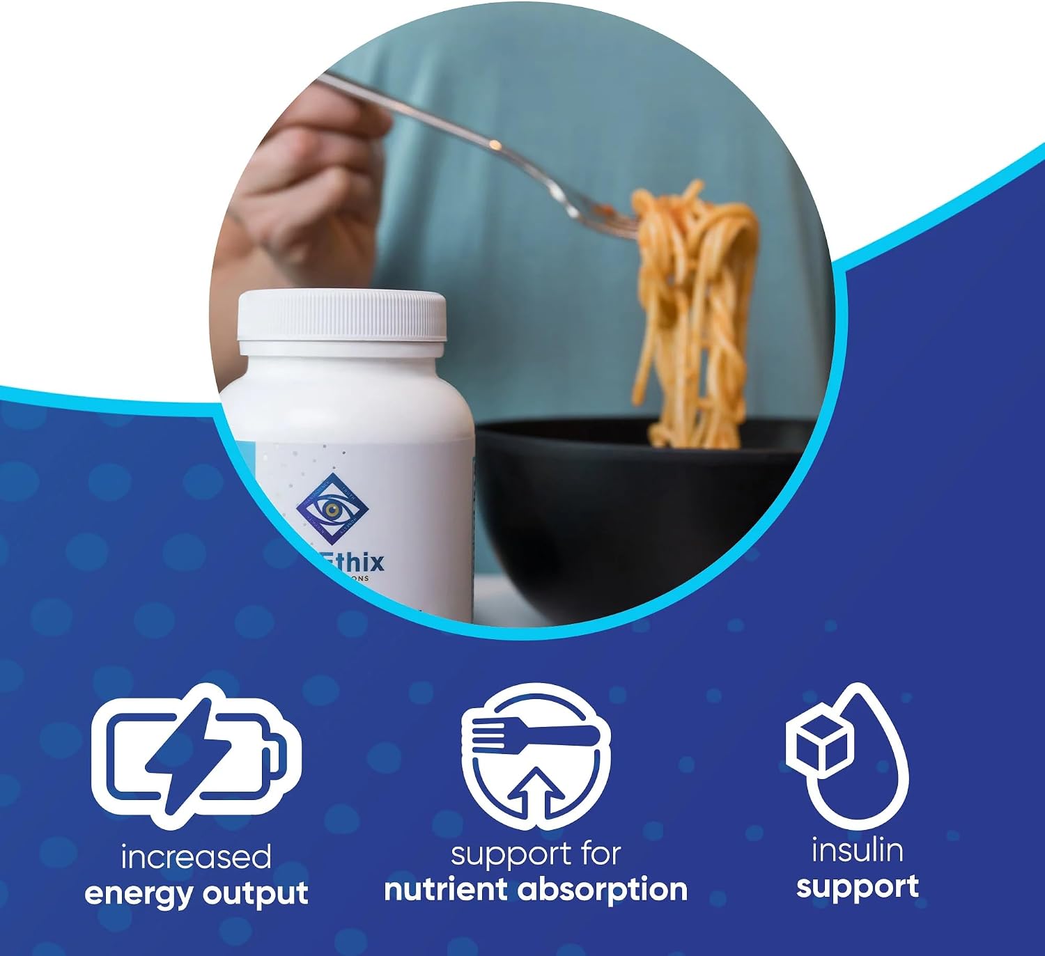 NuEthix Formulations GDA-MAX PRO - Double Berberine HCL Supplement for Glucose Metabolism and Weight Management - 90 Capsules - görsel 7