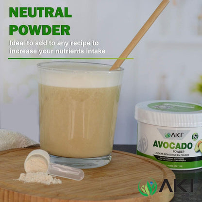 AKI Avocado Superfood Powder (170g) – Nutrient‑Rich, Vegan & Non‑GMO