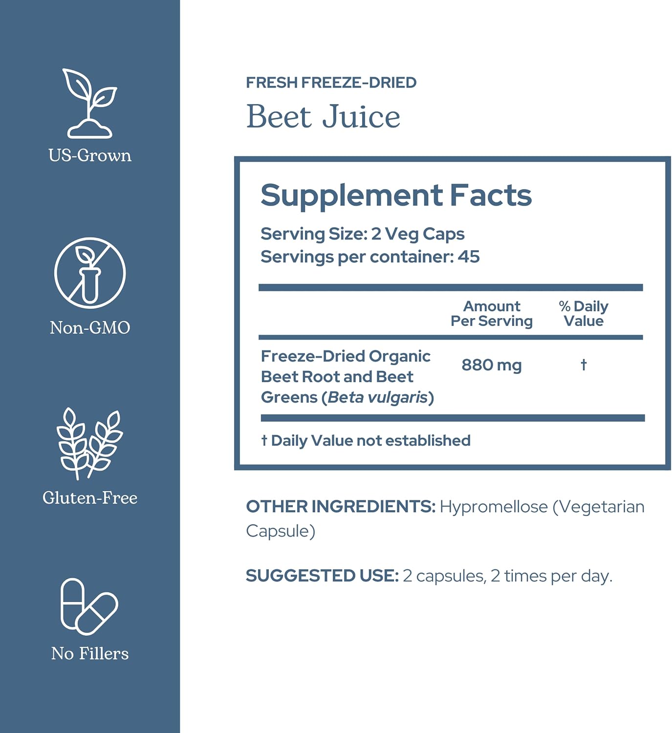 Organic Beet Juice Capsules - görsel 2