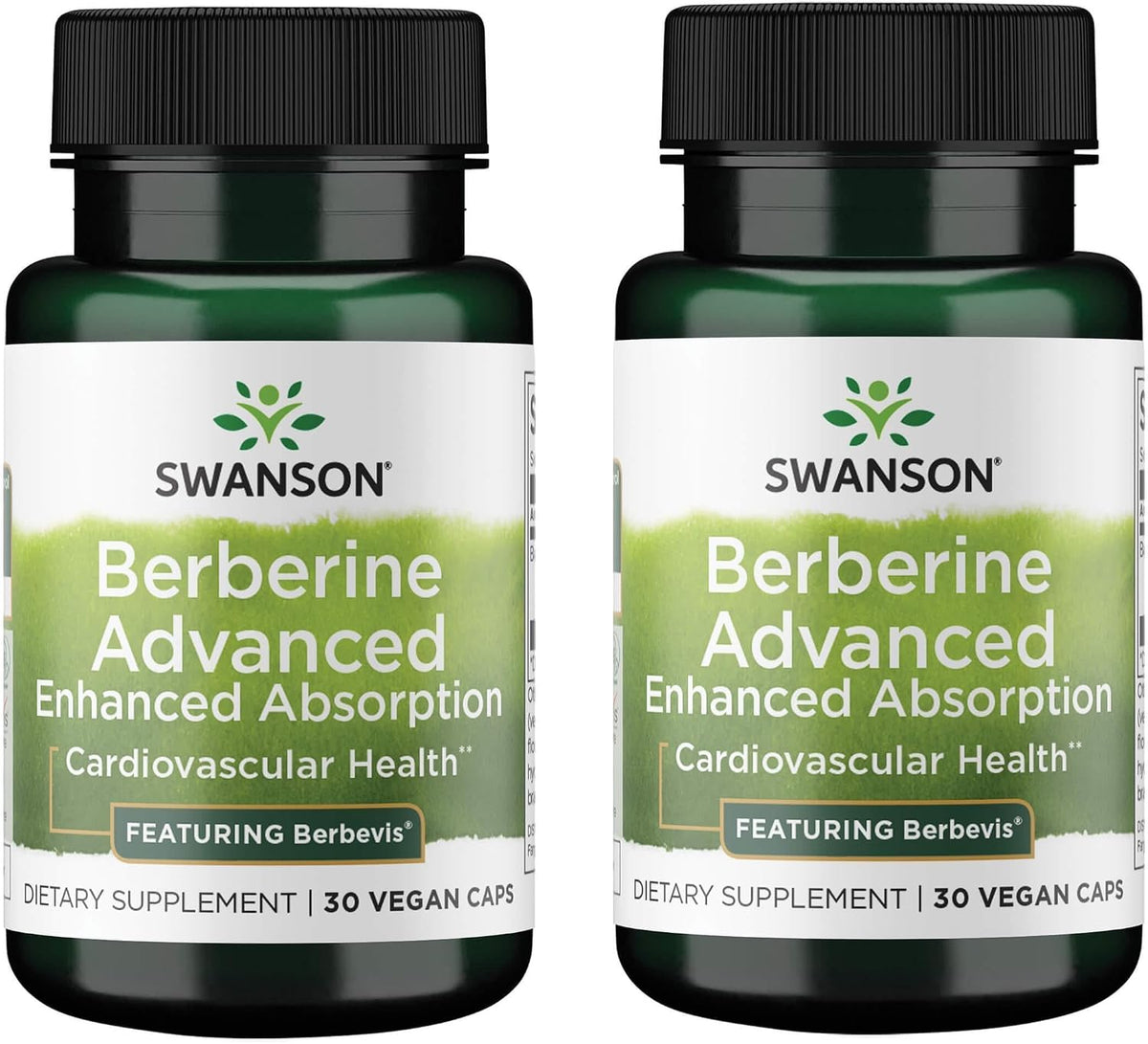 Swanson Berberine Advanced Enhanced Absorption Food Supplement – Berbevis 550 mg, 30 Vegan Capsules - görsel 7