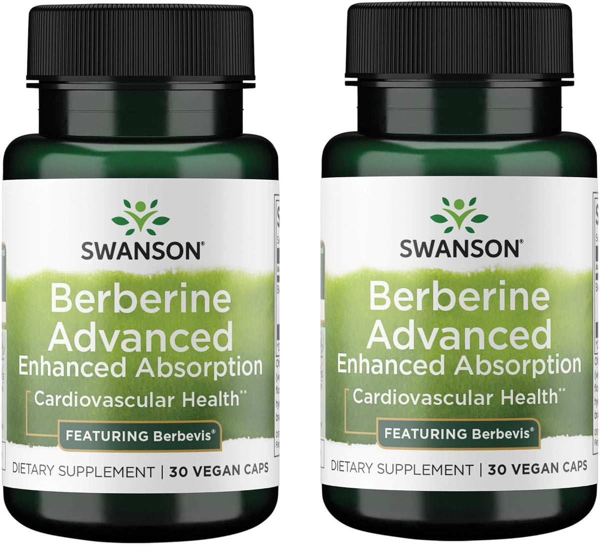 Swanson Berberine Advanced Enhanced Absorption - Berbevis 550 mg - 30 Vegan Capsules - görsel 7
