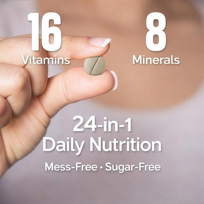 Vita-Tabs Silver - Vitamins, Minerals, Nutrients - Support for Older Dog - Supplement for Healthy Bone, Joint, Energy, Immune System - 100 Chewable Tablets