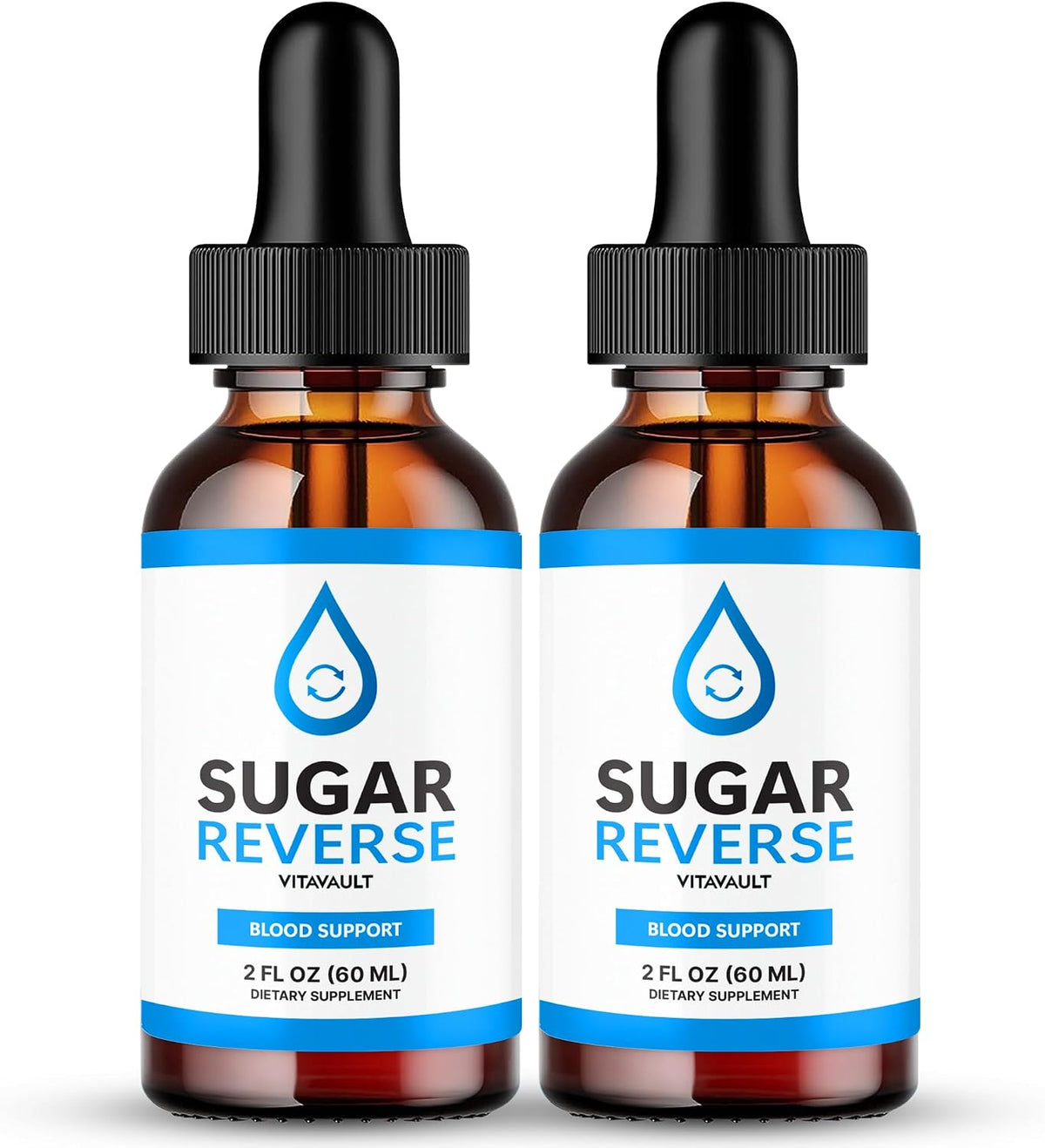 Sugar Reverse Drops - Liquid Supplement, 2 Pack - görsel 1