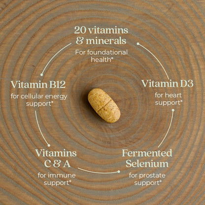 New Chapter One Daily Every Man's Multivitamin 40+ (48 Tablets)