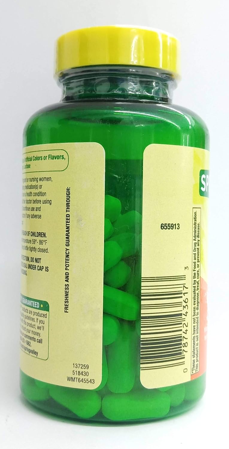 Spring Valley Vitamin C 1000 mg with Rose Hips, 100 Tablets - görsel 4