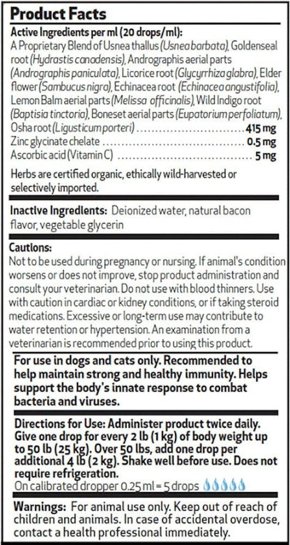 Pet Wellbeing Immune Sure for Dogs - Herbal Supplement 59 ml