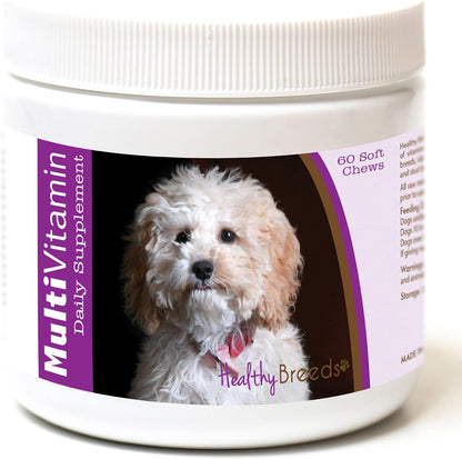 Healthy Breeds Cockapoo Multivitamin Soft Chews, 60 Count