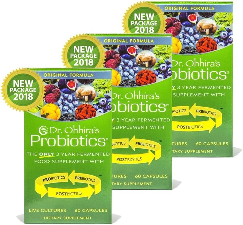 Dr. Ohhira's Probiotics Original Formula, 60 Caps (3 Pack) - görsel 1