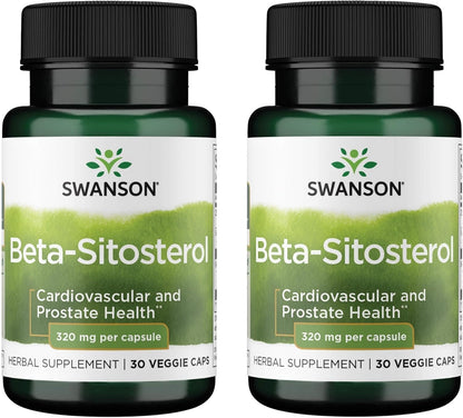 Swanson Ultra High Potency Beta-Sitosterol 30 Vegan Capsules