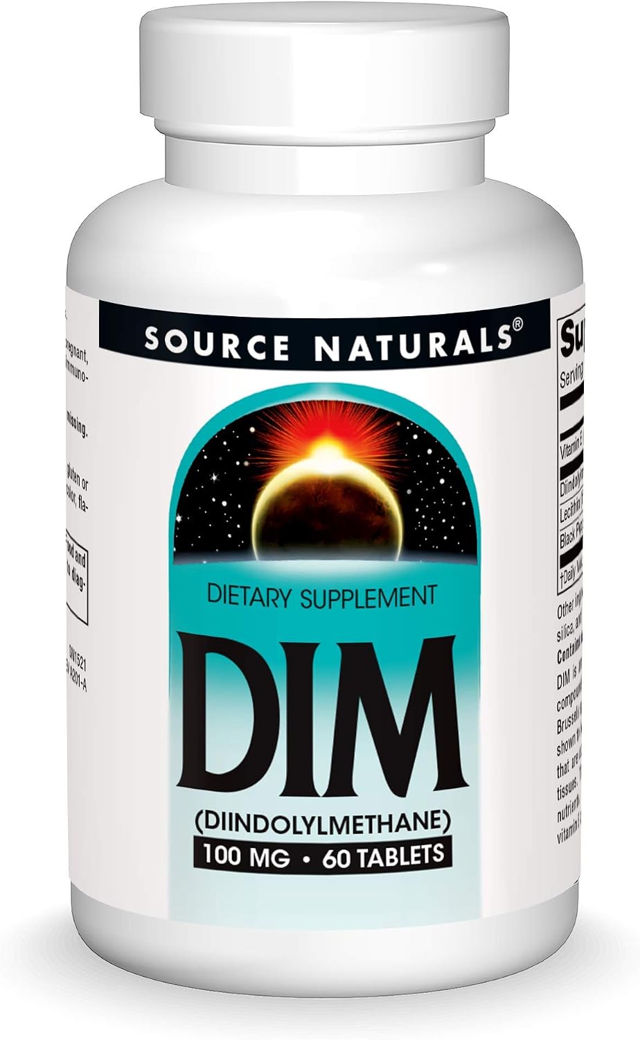Source Naturals DIM, Diindolylmethane, 100mg - 30 Tablets - görsel 6