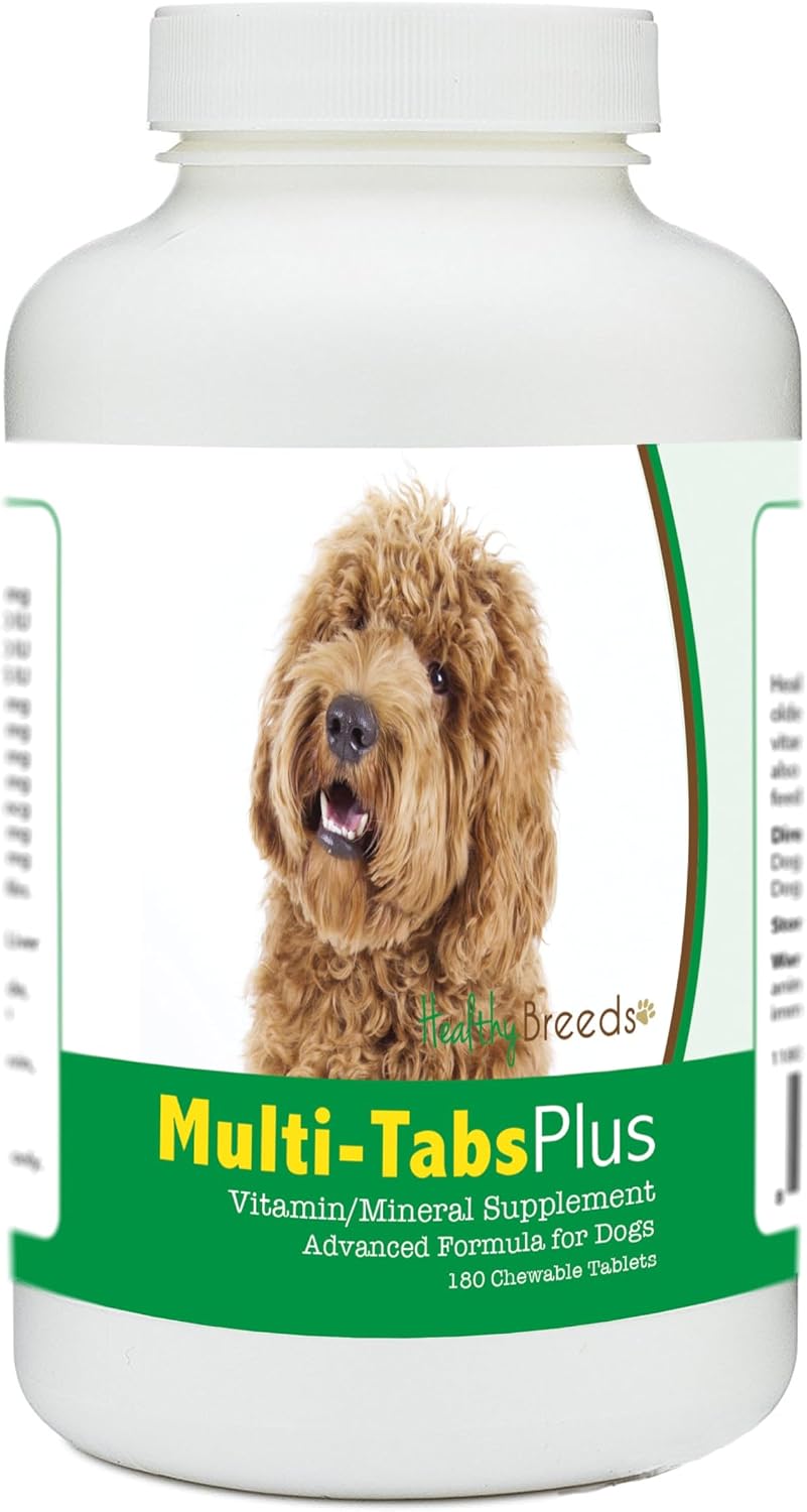 Healthy Breeds Labradoodle Multi-Tabs Plus Chewable Tablets (180 Tablets) - görsel 1