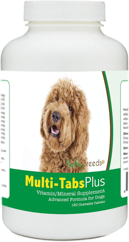 Healthy Breeds Labradoodle Multi-Tabs Plus Chewable Tablets (180 Tablets)