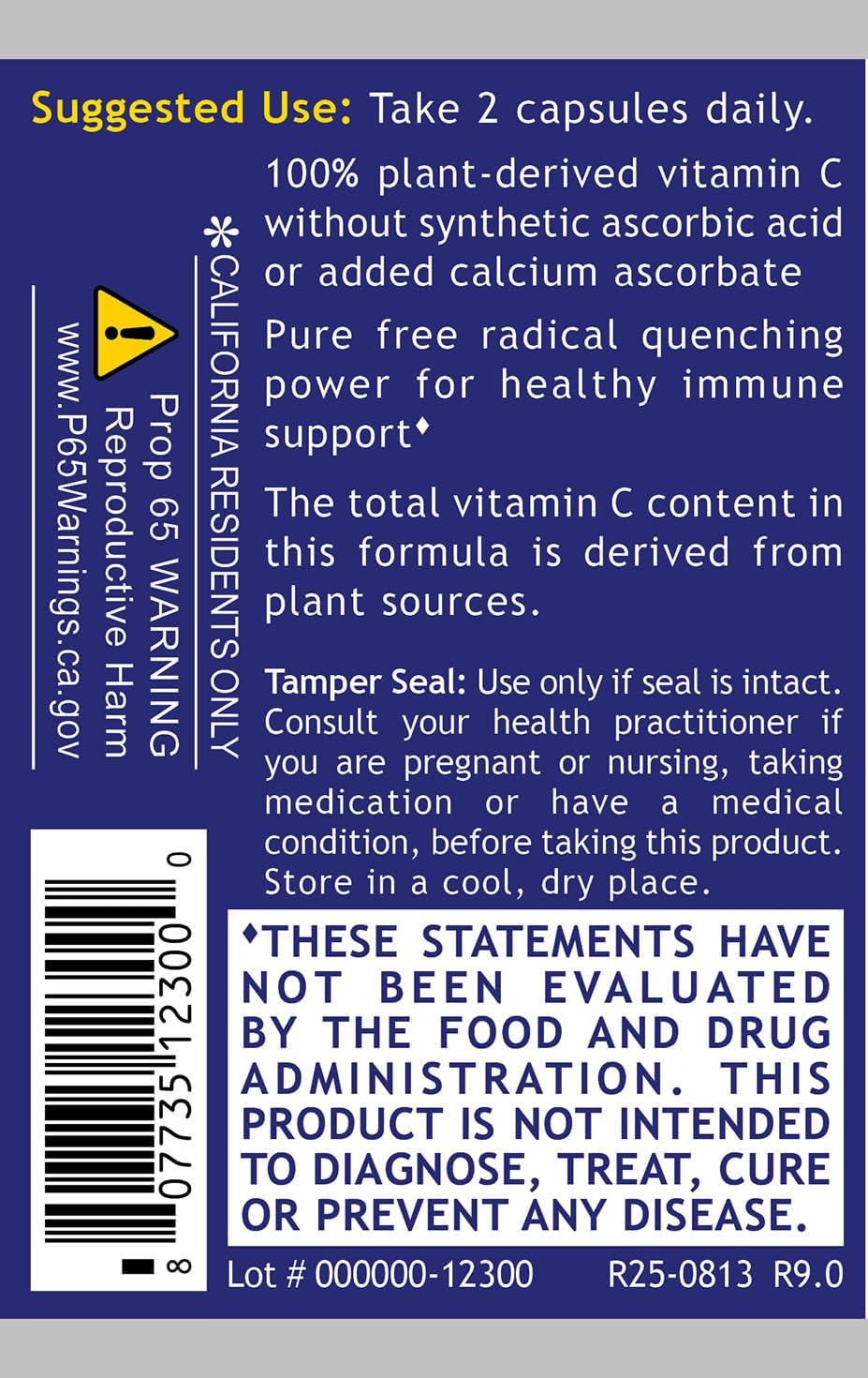 Quantum Nutrition Labs Quantum Vitamin C – Organic Whole Food Supplement with Bioflavonoids and Amla, for Immune Support, 60 Vegan Capsules - görsel 3