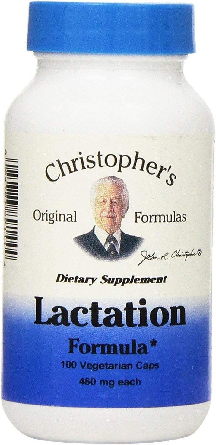 Christopher's Original Formulae Lactation Formula - 100 Capsules (Pack of 2) - görsel 1