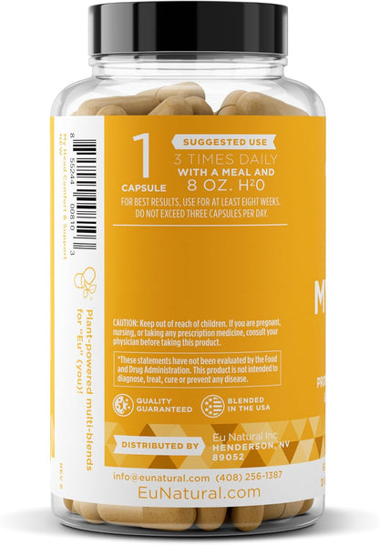 My Head! Headache Vitamins – Sensitivity, Tension, Comfort, Normal Head Function for a Clear Mind – Fast-Acting Magnesium, Feverfew, Boswellia, Vitamin D, Ginger and More – 60 Soft Capsules