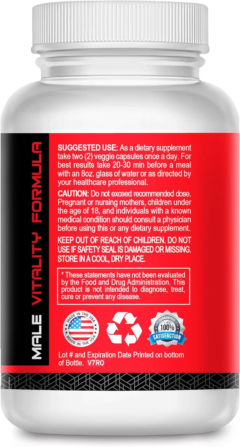 Mr. Man Support – Male Fertility Supplement for Sperm Health, Count and Motility – All-natural Formula with Vitamins, Minerals and Antioxidants – Supports Reproductive Health and Hormonal Balance - görsel 2