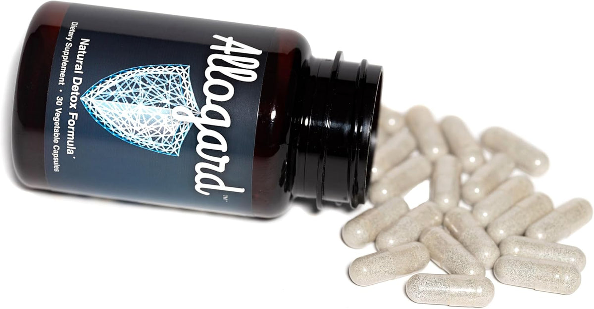 Allogard - Natural Detox Food Supplement - Non-GMO, Vegan, Gluten-free - görsel 4