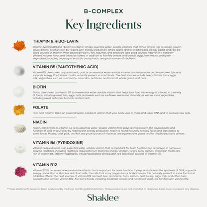 Shaklee B-Complex – Patented Bioactivated Absorption System – 240 Tablets – Image 6