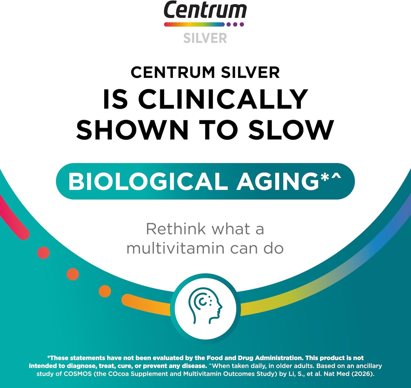 Centrum Silver Multivitamin for Adults 50+ - 80 Tablets - görsel 3