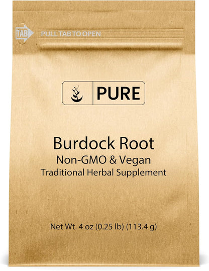 Pure Original Ingredients Burdock Root Extract (113 g) - Lab-Verified, Non-GMO