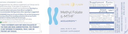 Methyl Folate 5-MTHF Mega Drops™ 28ml