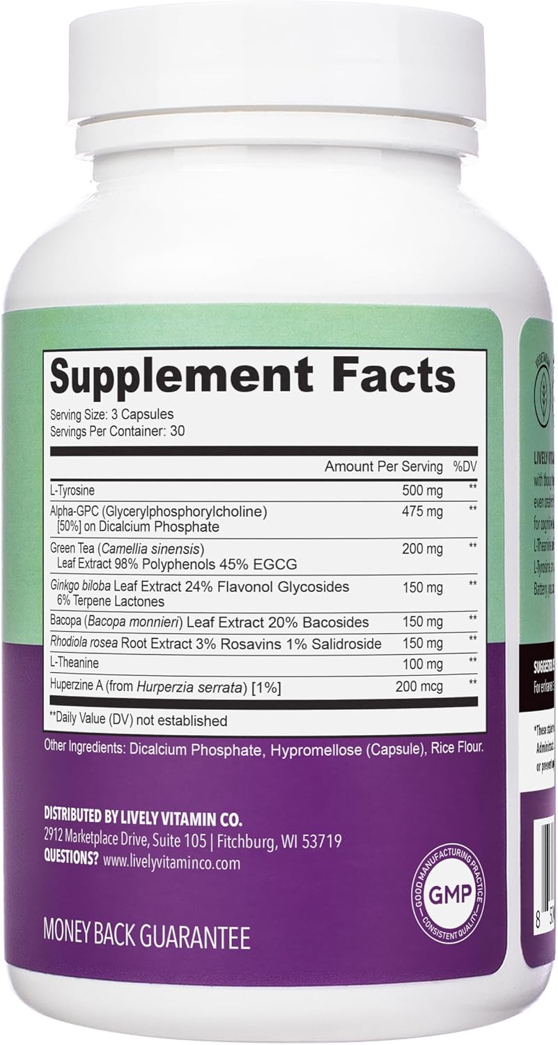 Brain Battery - 90 Capsules - görsel 2