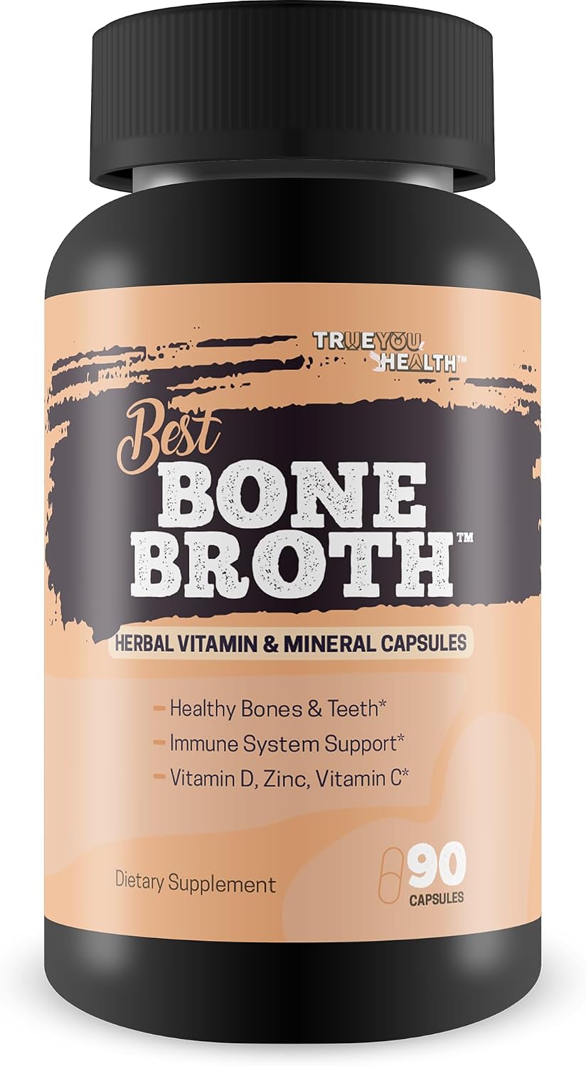 Best Bone Broth Capsules – Bone Health and Immunity Food Supplement - görsel 1