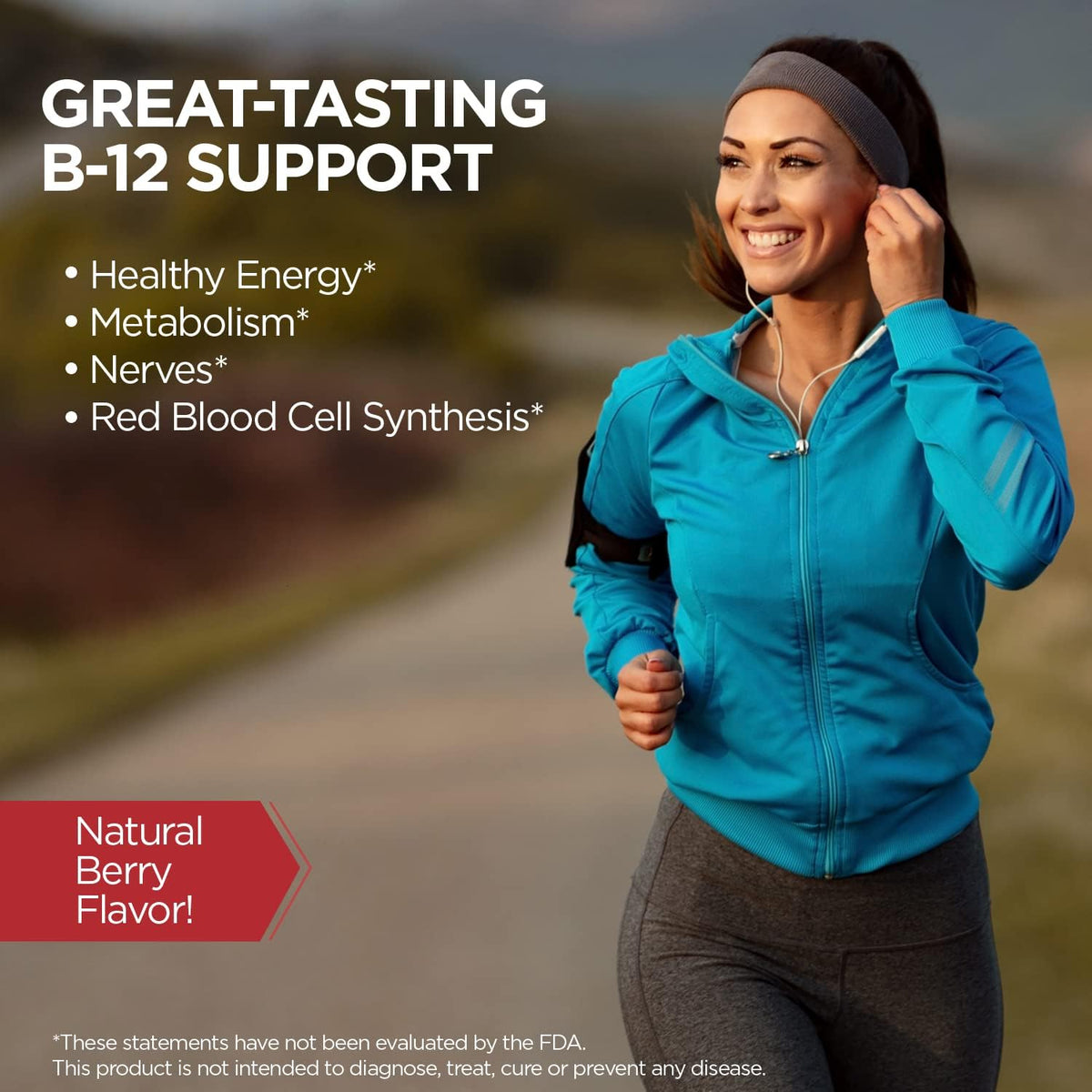 KAL Vitamin B12 Methylcobalamin Lozenges 1000mcg - görsel 4
