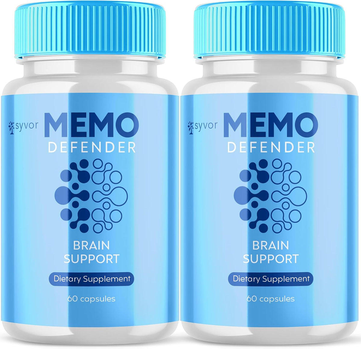 Memo Defender Brain Support Supplement - 120 Capsules (2 Pack) - görsel 1