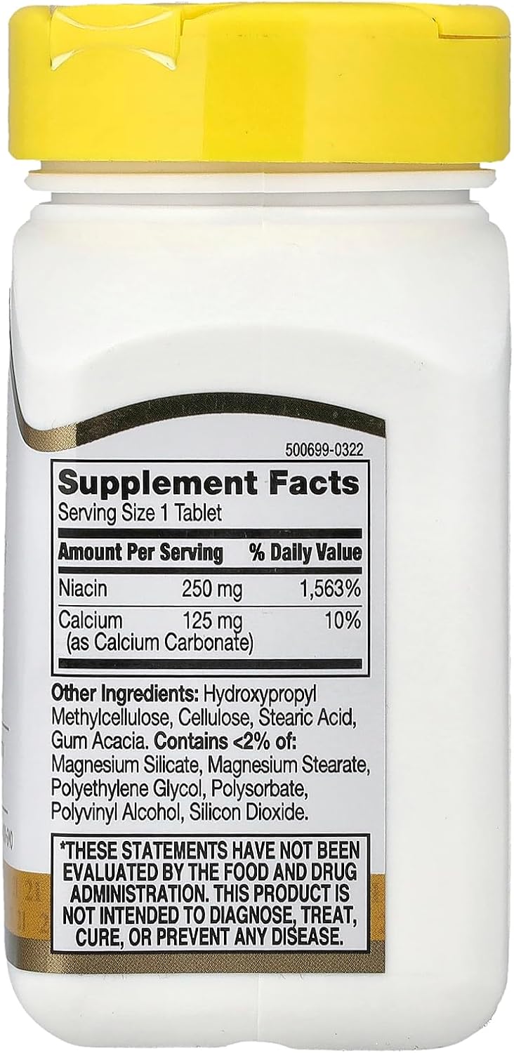 21st Century Niacin, Prolonged Release, 110 Tablets - görsel 2