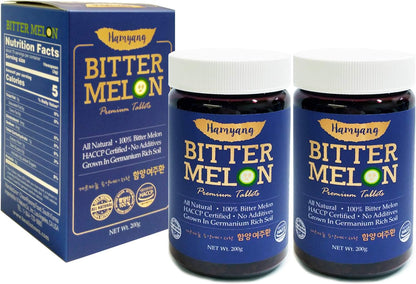 Premium 100% Natural Bitter Melon Tablets - 200g (Pack of 2)