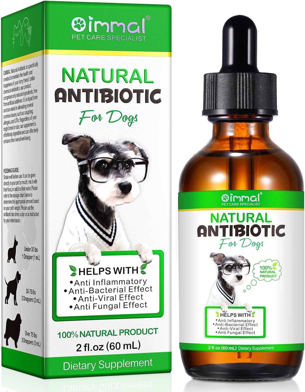 ALIVO Natural Dog Antibiotic Support – Allergy & Itch Relief, Bacon Flavour (60ml) - görsel 1
