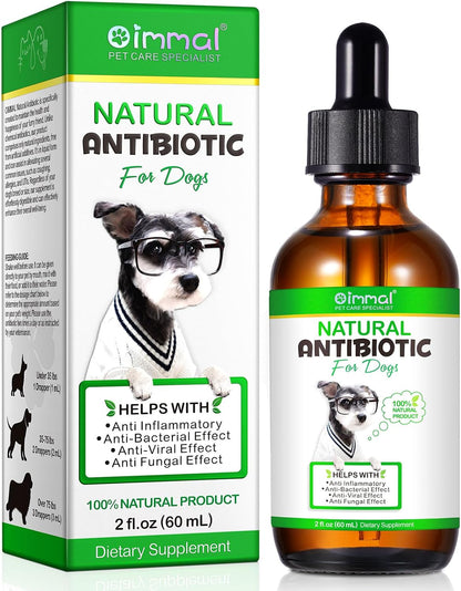 ALIVO Natural Dog Antibiotic Support – Allergy & Itch Relief, Bacon Flavour (60ml)