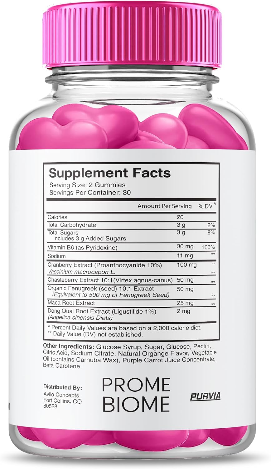 Prime Biome Gummies - Skin and Gut Health Supplement, 60 Gummies - görsel 2