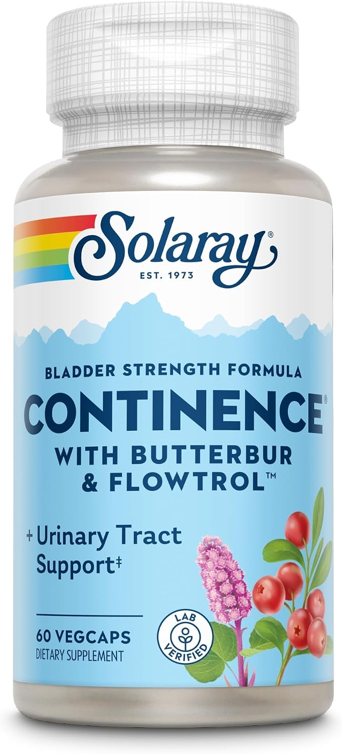 SOLARAY Continence with Flowtrol, Veg Capsules, 60 Capsules - görsel 1