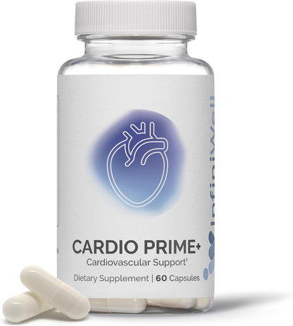 InfiniWell Cardio Prime+ Heart Health Food Supplement – 60 Capsules