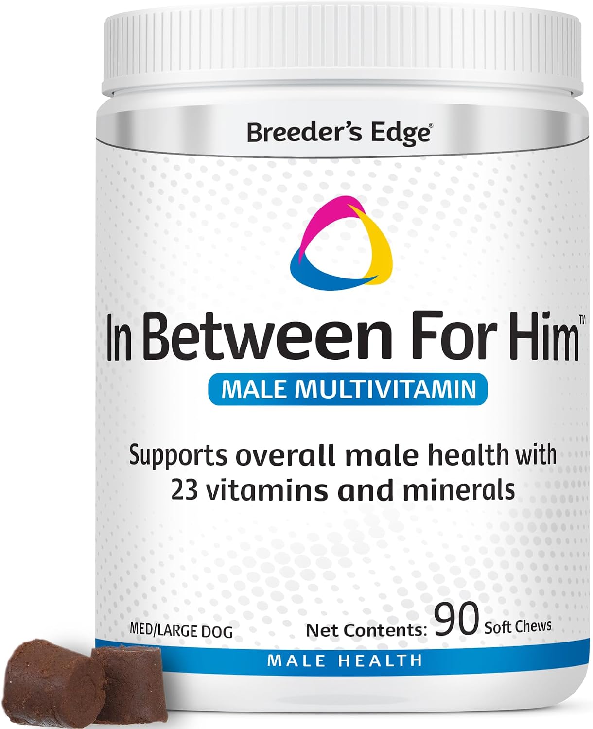Breeder’s Edge In Between For Him – Daily Multivitamin for Male Dogs and Cats, 90 Count - görsel 1