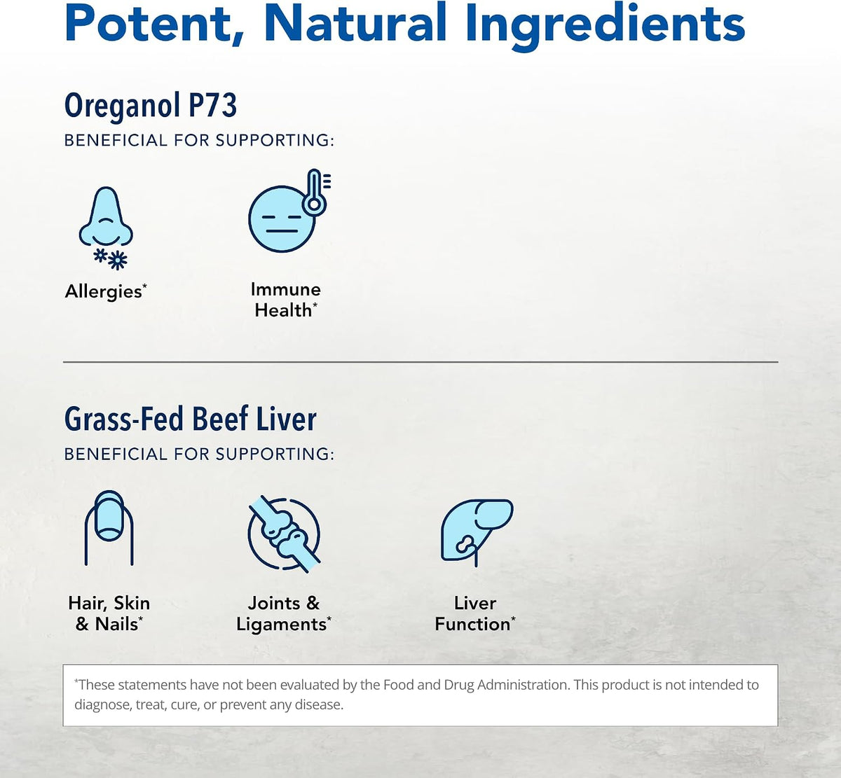 PurelyLiver – Grass-Fed Beef Liver Supplement, 150 Capsules (Pack of 2) - görsel 3