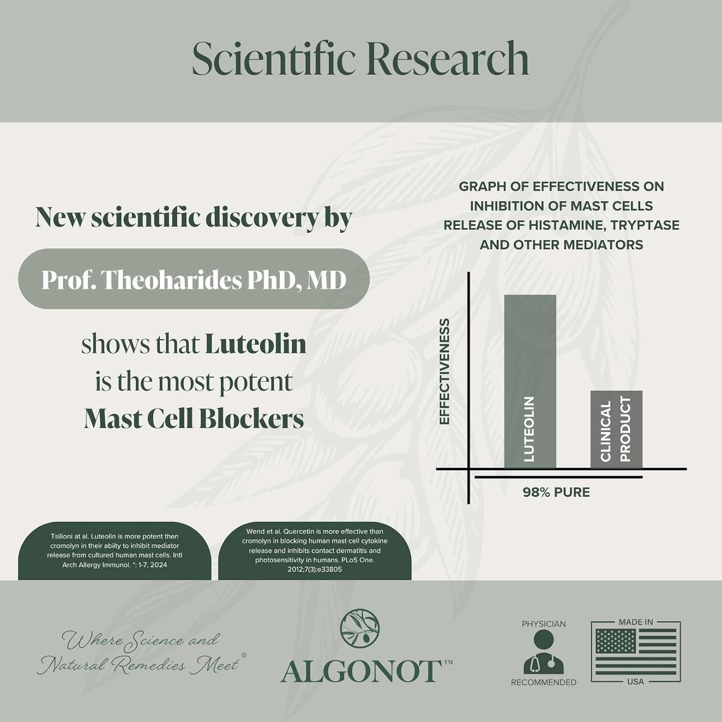 BrainGain, Luteolin & Key Ingredients with EVOO - Dietary Supplement - görsel 6