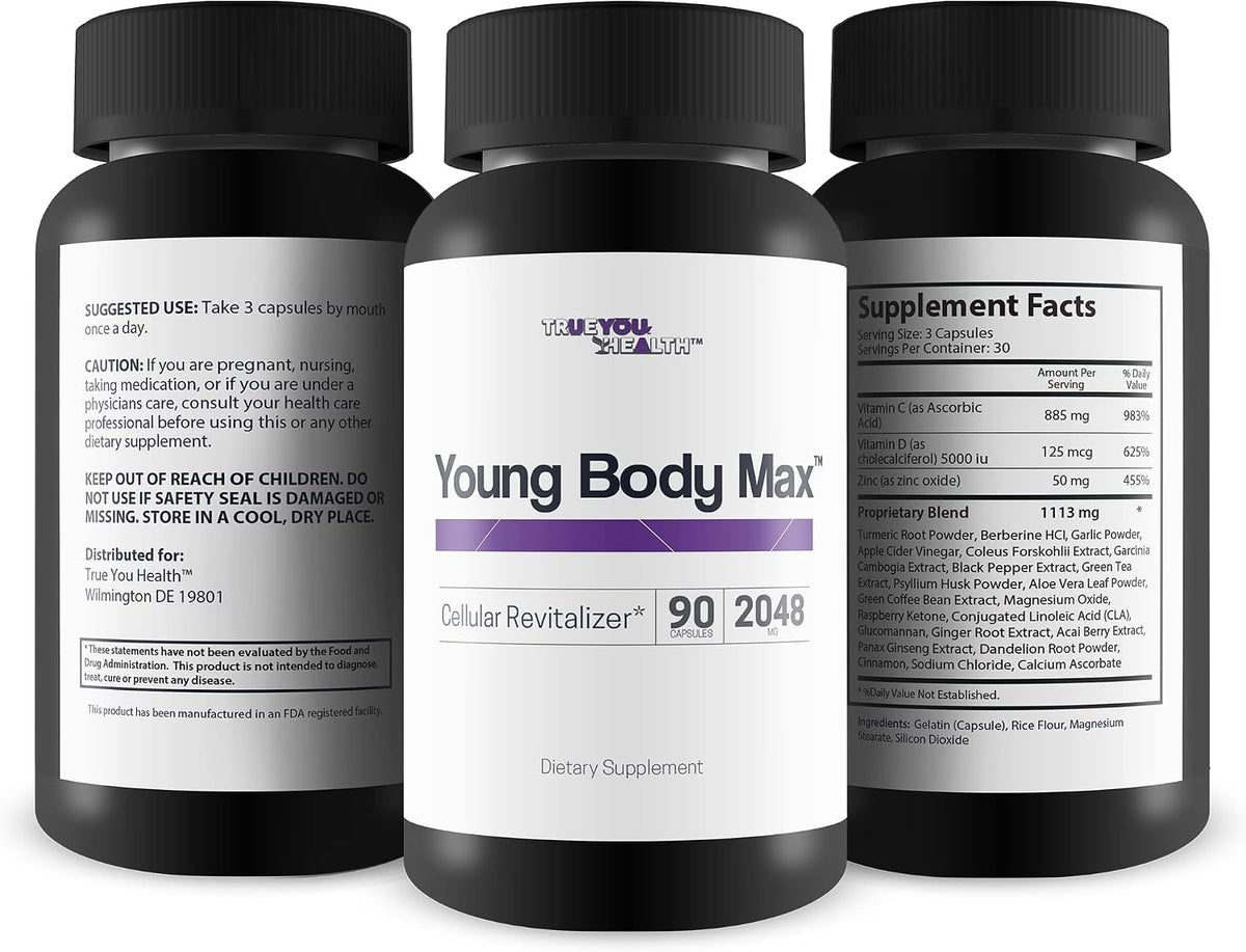 Young Body Max - Cellular Revitaliser Supplement - görsel 4