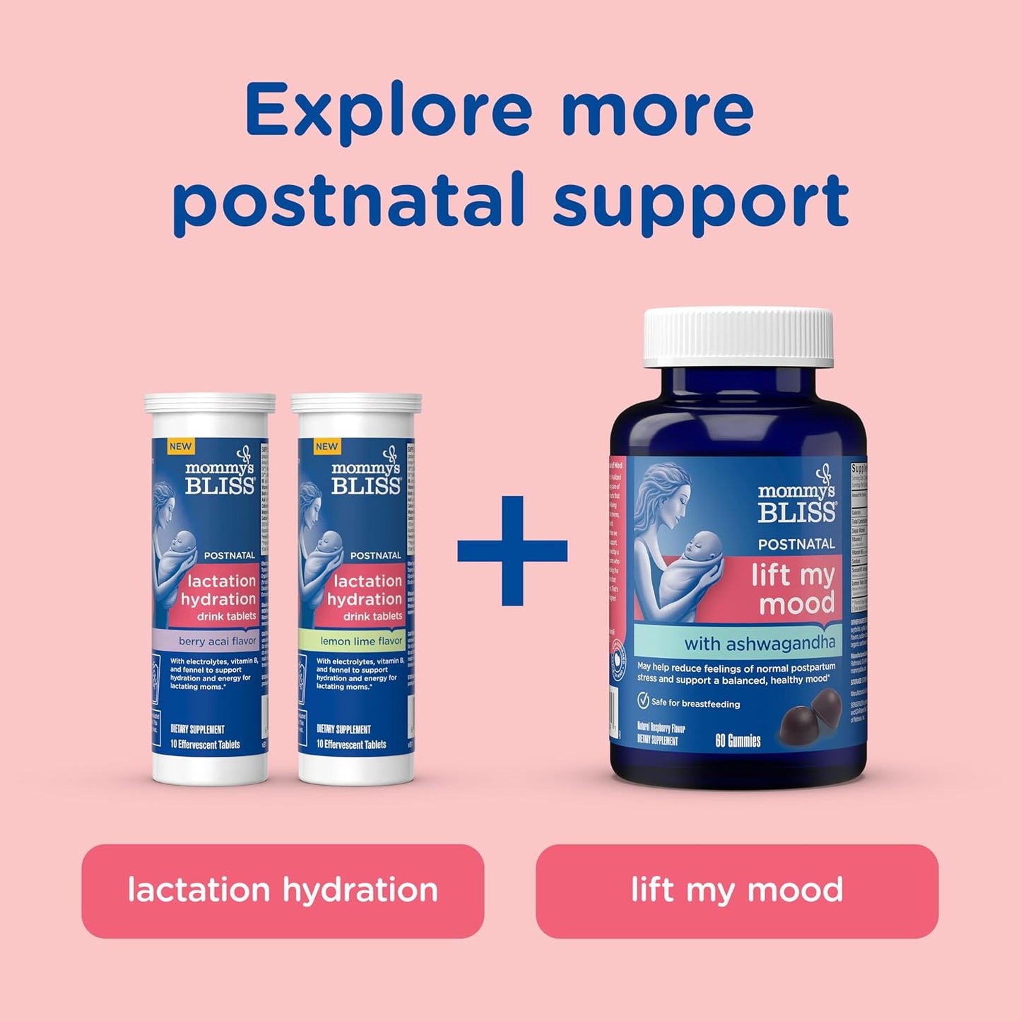 Mommy's Bliss Postnatal Support Reset My Body Gummies with Biotin & Collagen - görsel 7