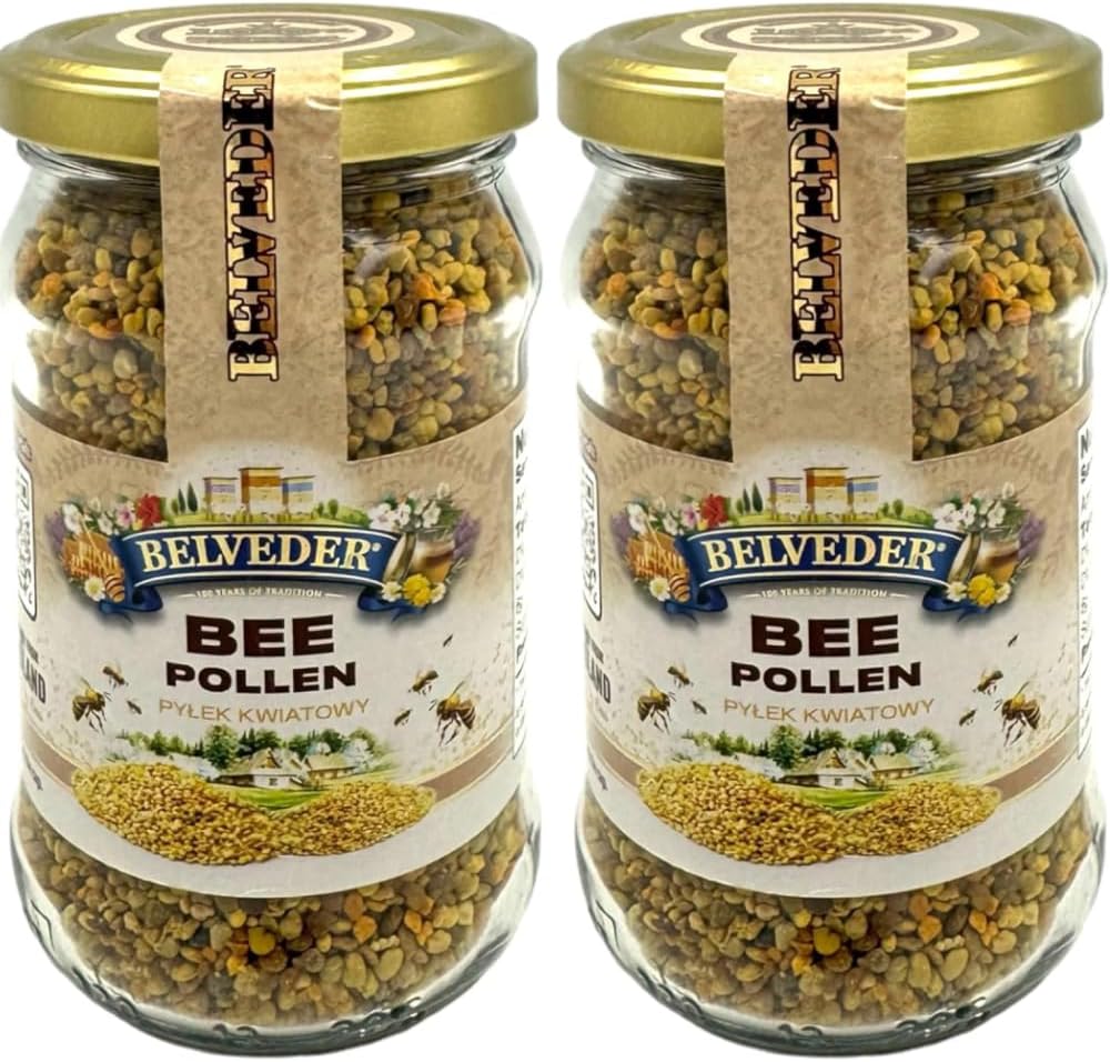 Belveder Bee Pollen, 100% Natural Superfood, 200g Glass Jar - görsel 5