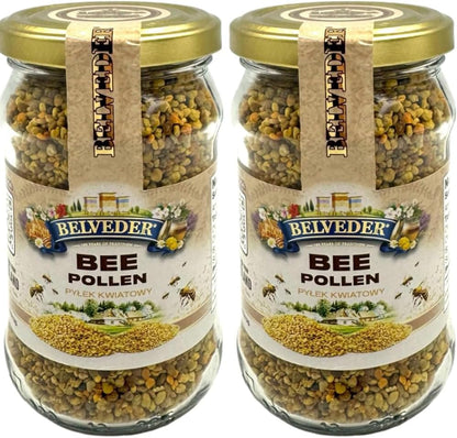Belveder Bee Pollen, 100% Natural Superfood, 200g Glass Jar