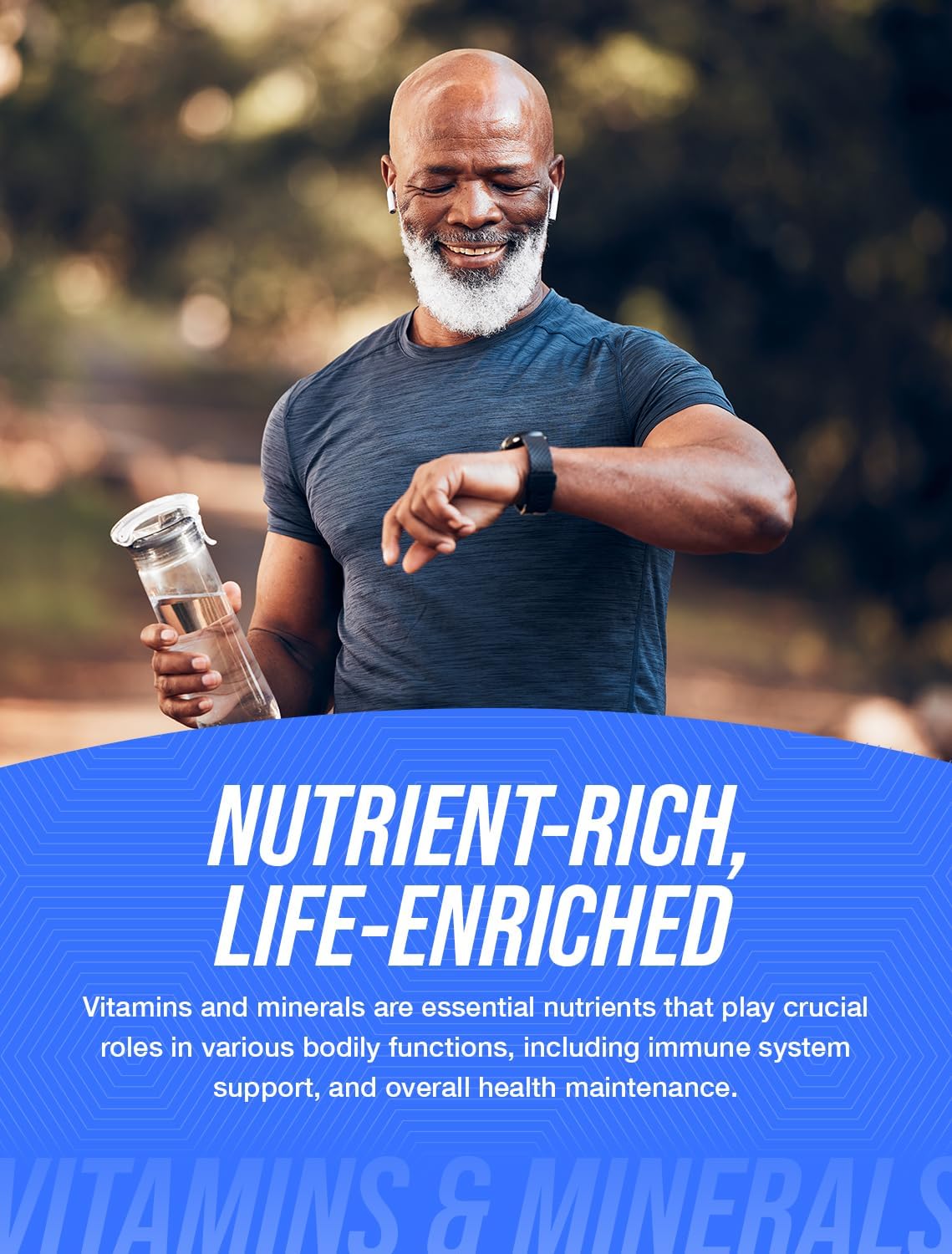 BulkSupplements.com Men's Multivitamin for Over 50 Softgels, 300 Count - görsel 3