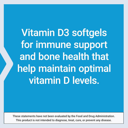 Life Extension Vitamin D3 25 mcg (1000 IU) - 250 Softgels