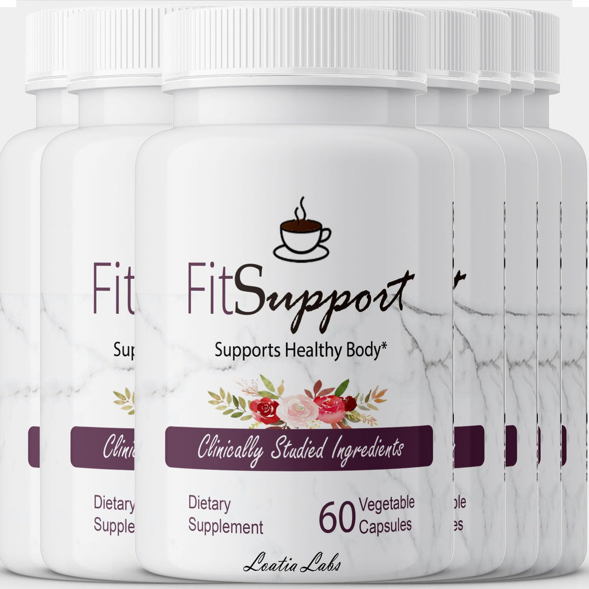 Fit Support Pills, Special Coffee Loophole, Supports Healthy Fit Express, Clinically Studied Ingredients, Advanced Spresso Formula, 60 Vegetable Capsules (1 Bottle) - görsel 4