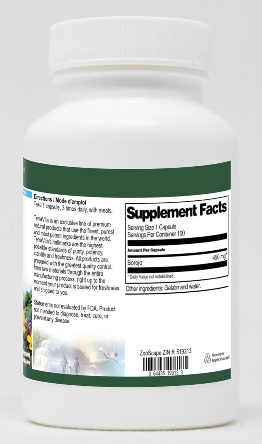 Borojo - 450 mg (100 Capsules) - görsel 2
