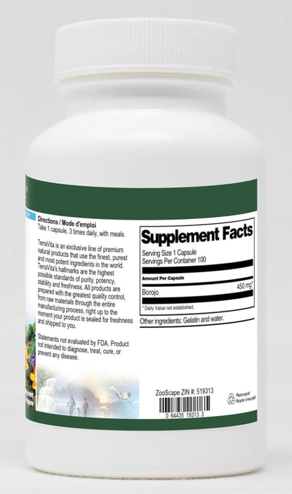 Borojo - 450 mg (100 Capsules)