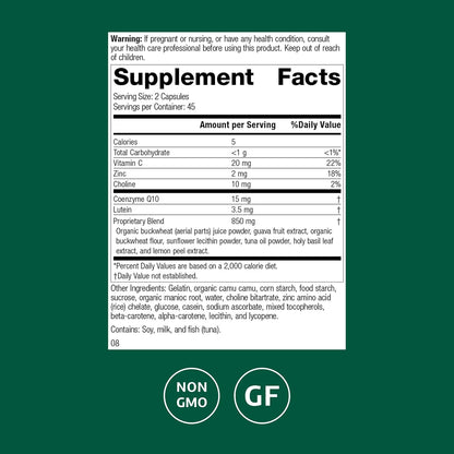 Standard Process Regeneplex: Skin Health Supplement with Vitamin C & Zinc, 90 Capsules