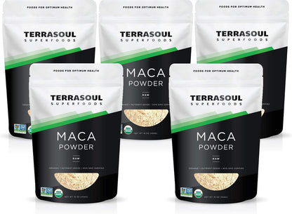 Terrasoul Superfoods Organic Raw Maca Powder, 2.27 kg - Premium Quality